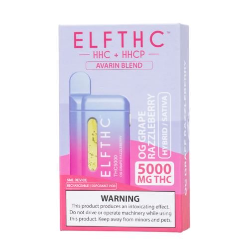 ELF THC Avarin Blend 5 Gram Disposable Wadeea Wholesale